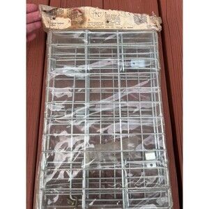 Vintage 48471 Sears Bike Shop Collapsible Bicycle Saddle Basket New Sealed NOS
